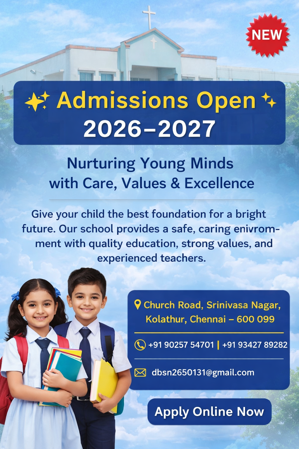 Admissions Opening - 2026